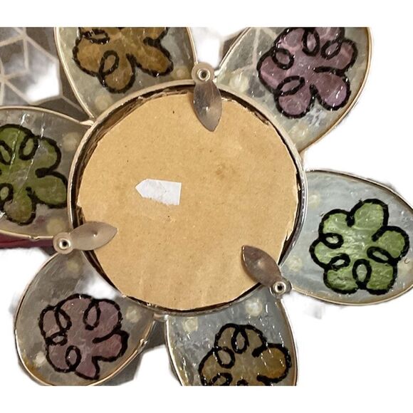 Vintage Handmade Glass Picture Frame - Picture 2 of 3